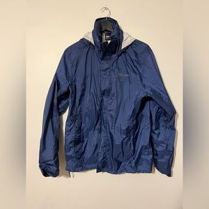 Marmot Men's Precip Eco Navy Raincoat Jacket